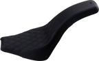 SADDLEMEN Profiler Seat - Front Lattice/Rear Smooth - Black - FX '18-'24