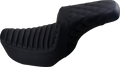 SADDLEMEN Step-Up Seat - Front Tuck-n-Roll/Rear Lattice Stitch - Black