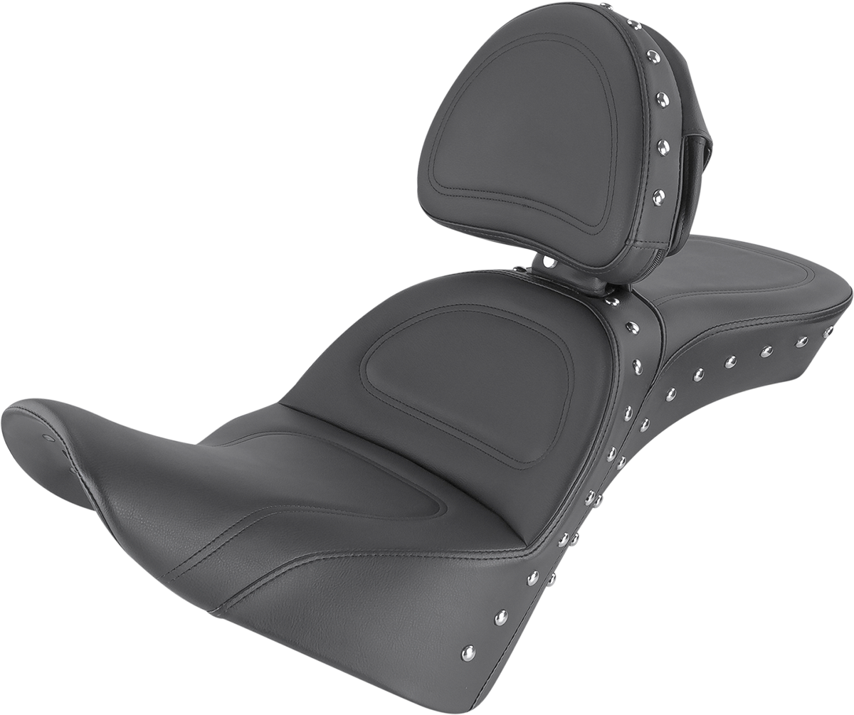 SADDLEMEN Explorer Special Seat - Studded - w/ Backrest - FL '18-'24