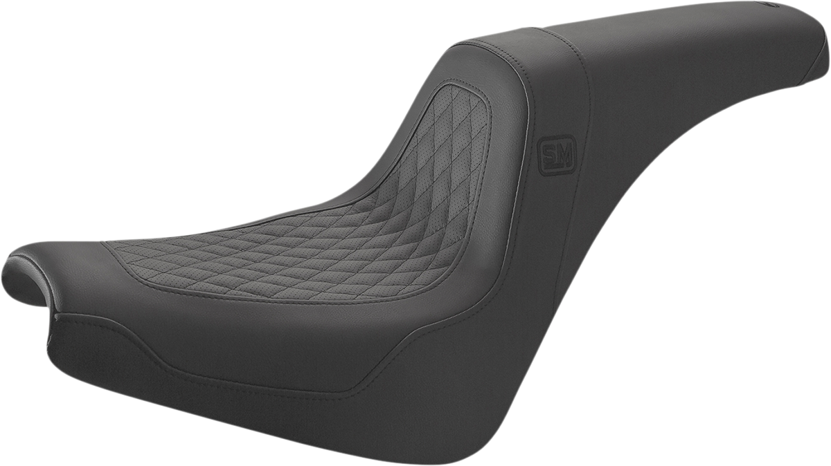 SADDLEMEN Speed Merchant Pro Series Seat - Black - FXBB/FXST '18-'23