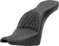 SADDLEMEN Roadsofa™ Seat - Lattice Stitch - without Backrest - FXBB/FXST '18-'24