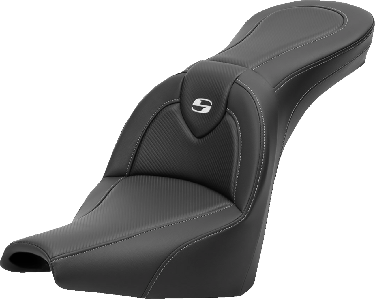 SADDLEMEN Roadsofa™ Seat - Carbon Fiber - without Backrest - FXBB/FXST '18-'25