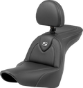 SADDLEMEN Roadsofa™ Seat - Carbon Fiber - with Backrest - FXLR/FLSB '18-'25