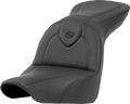 SADDLEMEN Roadsofa™ Seat - without Backrest - Black/Black Stitching - FXLR/FLSB '18-'23
