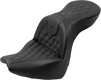 SADDLEMEN Roadsofa™ Seat - with Backrest - Lattice Stitch - FXBR/S '18-'20