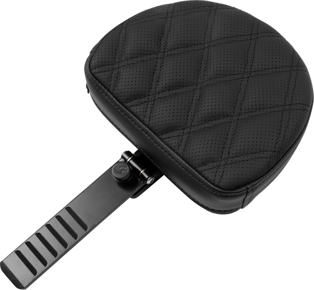 SADDLEMEN Roadsofa™ Seat - with Backrest - Lattice Stitch - FXBR/S '18-'20