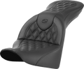 SADDLEMEN Roadsofa™ Seat - without Backrest - Lattice Stitch - FL '18-'24