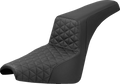 SADDLEMEN Step-Up Seat - Tri-Gripper - Black - FXBB/FXST '18-'25