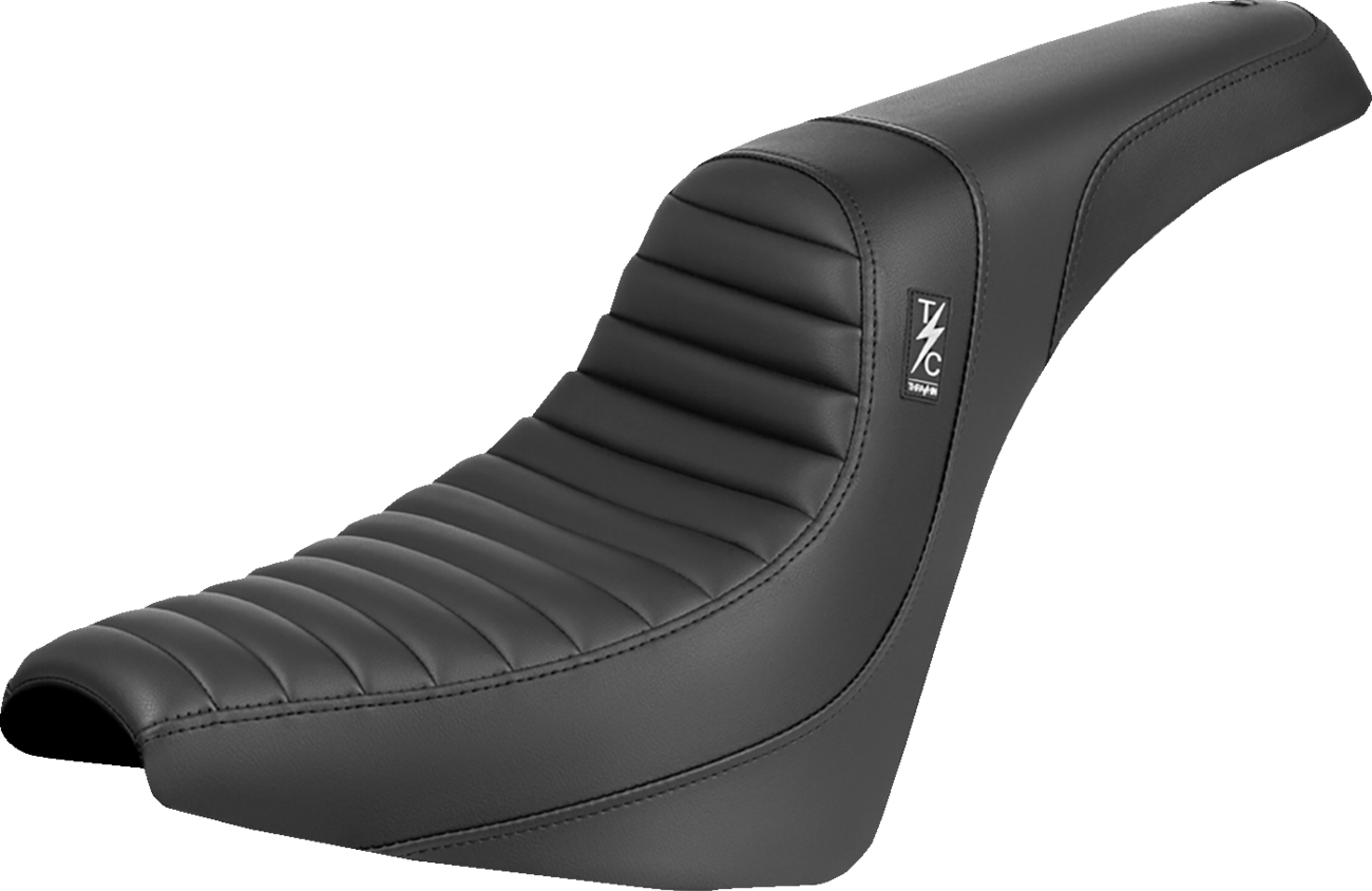 SADDLEMEN Thrashin ' Pro Series Seat - Tuck-n-Roll - FX '18-'25