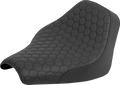 SADDLEMEN Renegade™ Solo Seat - Honeycomb - Black Stitch - FXST/FXBB '18-'25