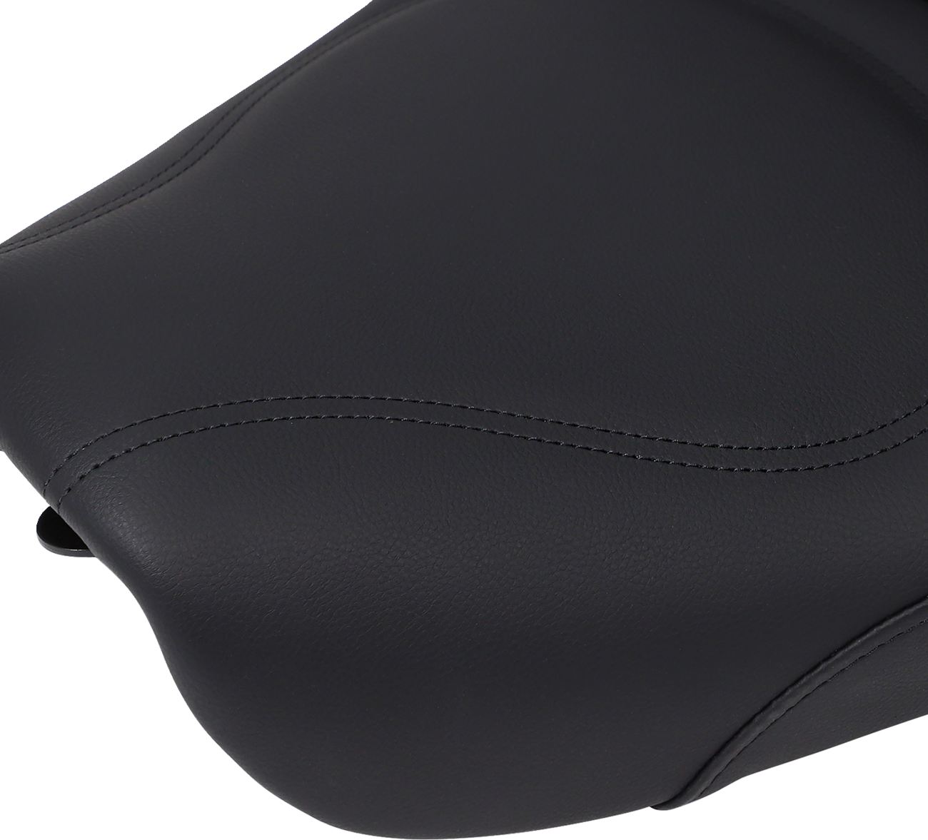 SADDLEMEN Seat - Explorer™ - Without Backrest - Stitched - Black - FXD '04-'05