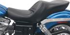 SADDLEMEN Seat - Explorer™ - Without Backrest - Stitched - Black - FXD '04-'05