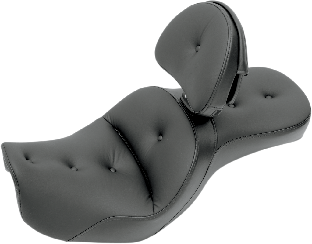 SADDLEMEN Explorer RoadSofa™ Seat - with Backrest - Dyna '06-'17