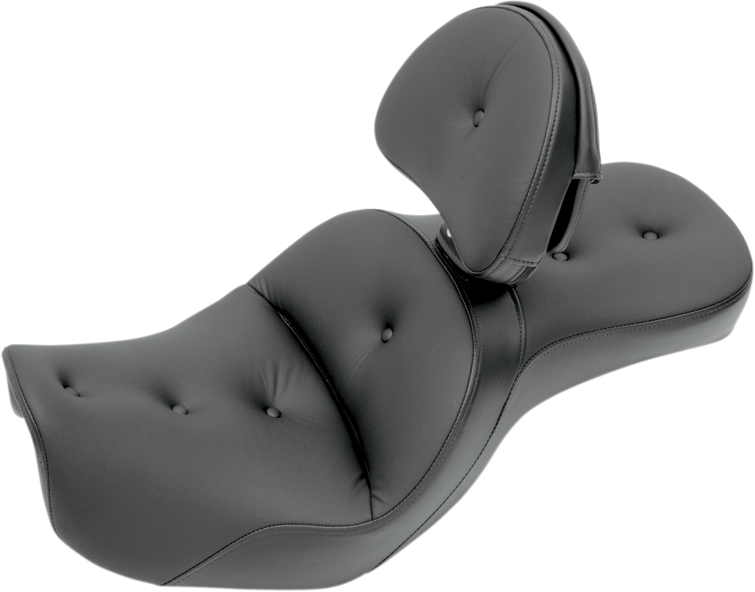 SADDLEMEN Explorer RoadSofa™ Seat - with Backrest - Dyna '06-'17