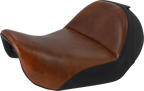 SADDLEMEN Seat - Renegade™ Lariat Solo - Smooth - Brown - Dyna