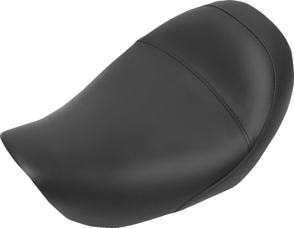 SADDLEMEN S3 Super Slammed Seat - Solo - Black - Dyna '06-'17