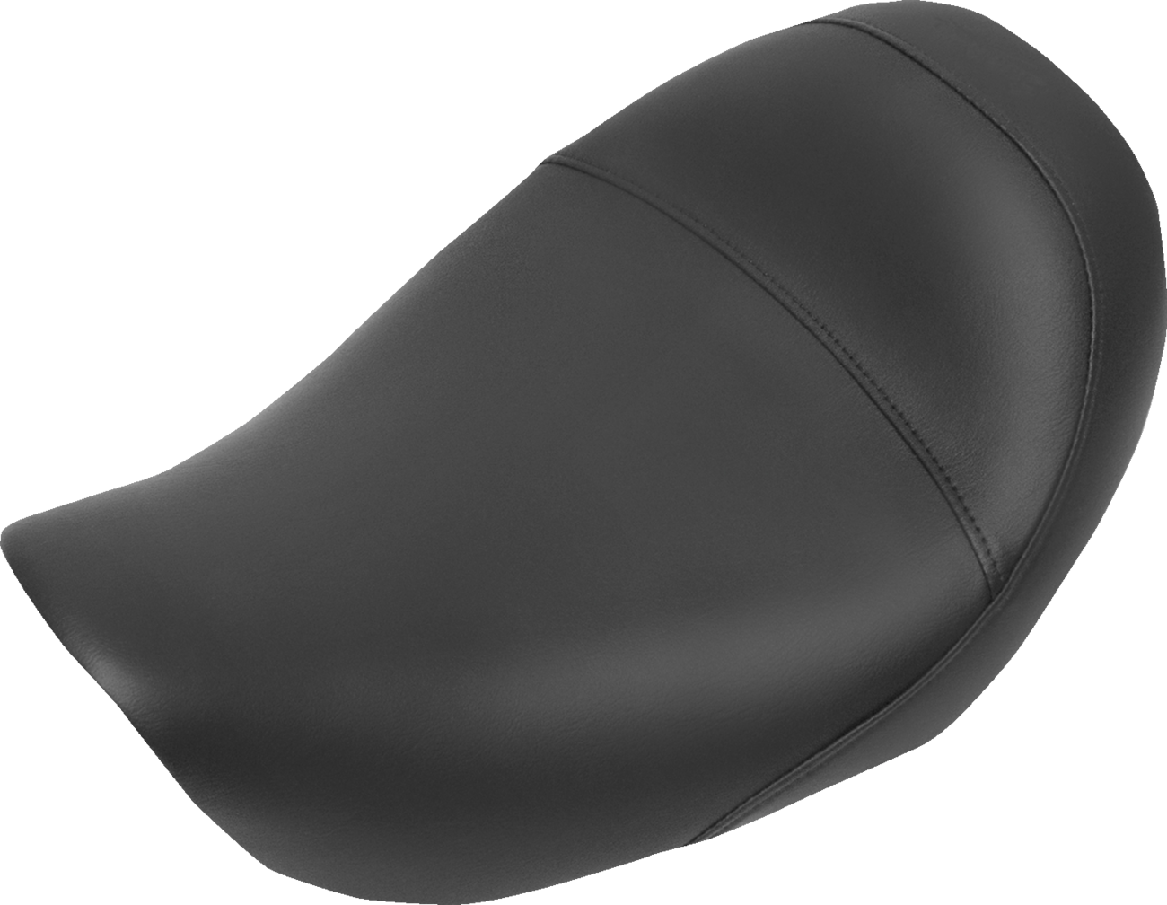 SADDLEMEN S3 Super Slammed Seat - Solo - Black - Dyna '06-'17
