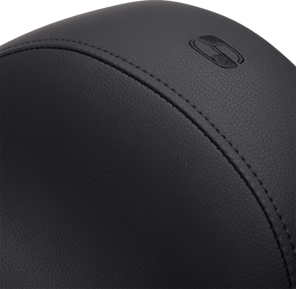 SADDLEMEN S3 Super Slammed Seat - Solo - Black - Dyna '06-'17
