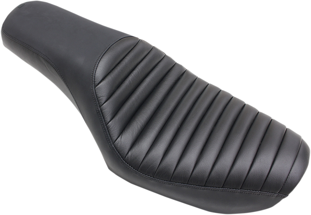 SADDLEMEN Profiler™ Tuck-n-Roll Seat - Black - FXD '04-'05