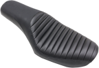 SADDLEMEN Profiler™ Tuck-n-Roll Seat - Black - FXD '04-'05