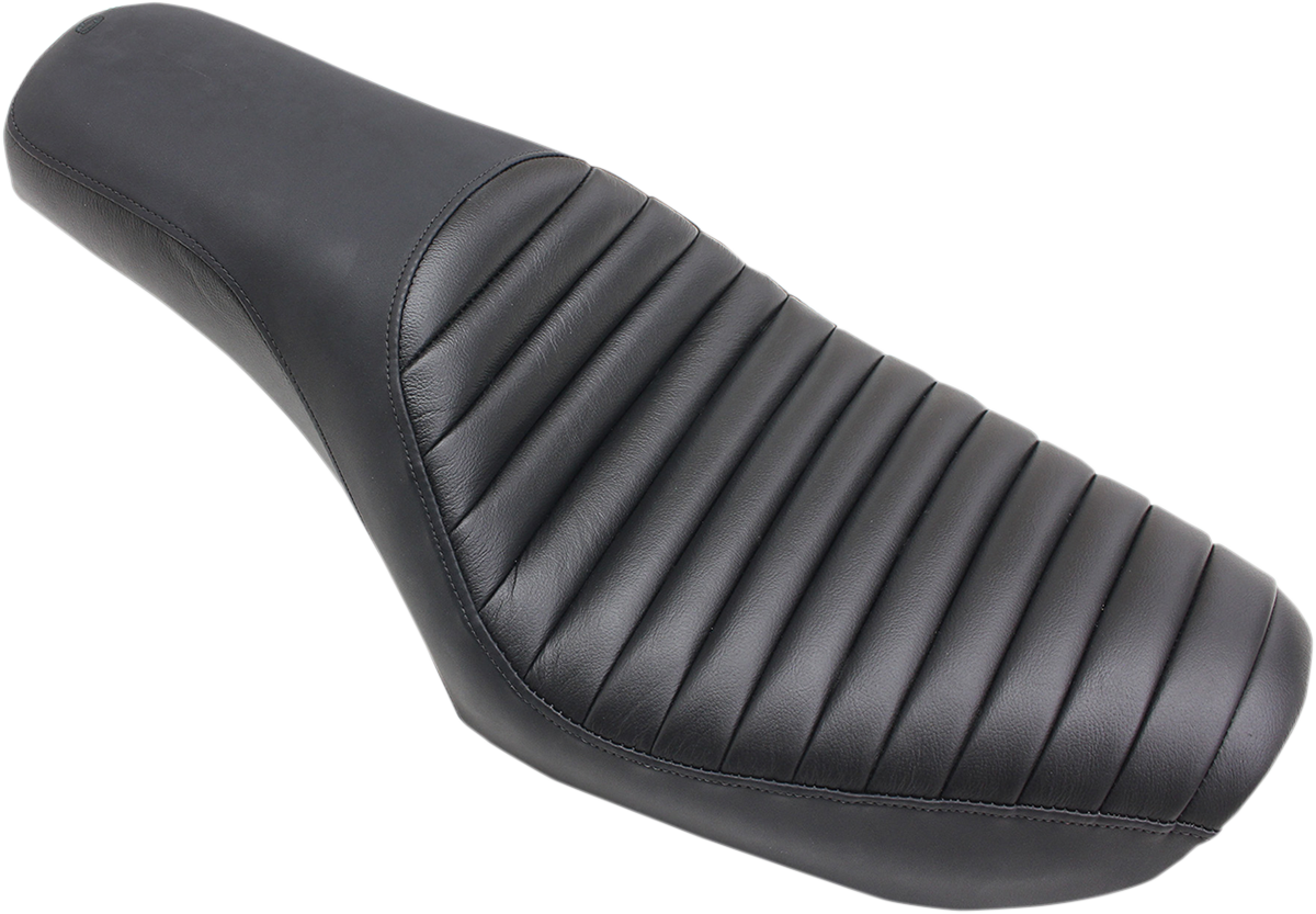 SADDLEMEN Profiler™ Tuck-n-Roll Seat - Black - FXD '04-'05