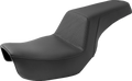 SADDLEMEN Step-Up Seat - Gripper - Black - Dyna