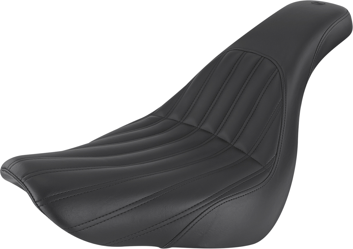 SADDLEMEN Knuckle Profiler™ Seat - Black - FL/FX '18-'24