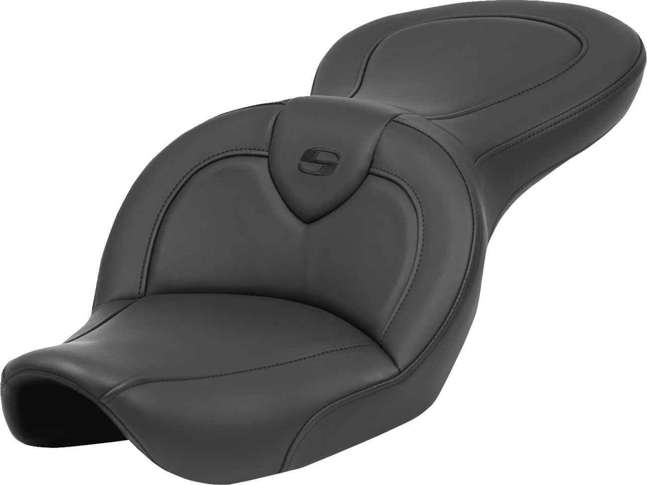 SADDLEMEN Roadsofa™ Seat - without Backrest - Black - FXDWG '96-'23