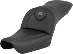 SADDLEMEN RoadSofa™ - Carbon Fiber - without Driver Backrest - FXDWG '04-'05