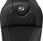SADDLEMEN RoadSofa™ - Carbon Fiber - without Driver Backrest - FXDWG '04-'05
