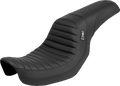 SADDLEMEN Thrashin ' Pro Series Seat - Tuck-n-Roll - Dyna '06-'17