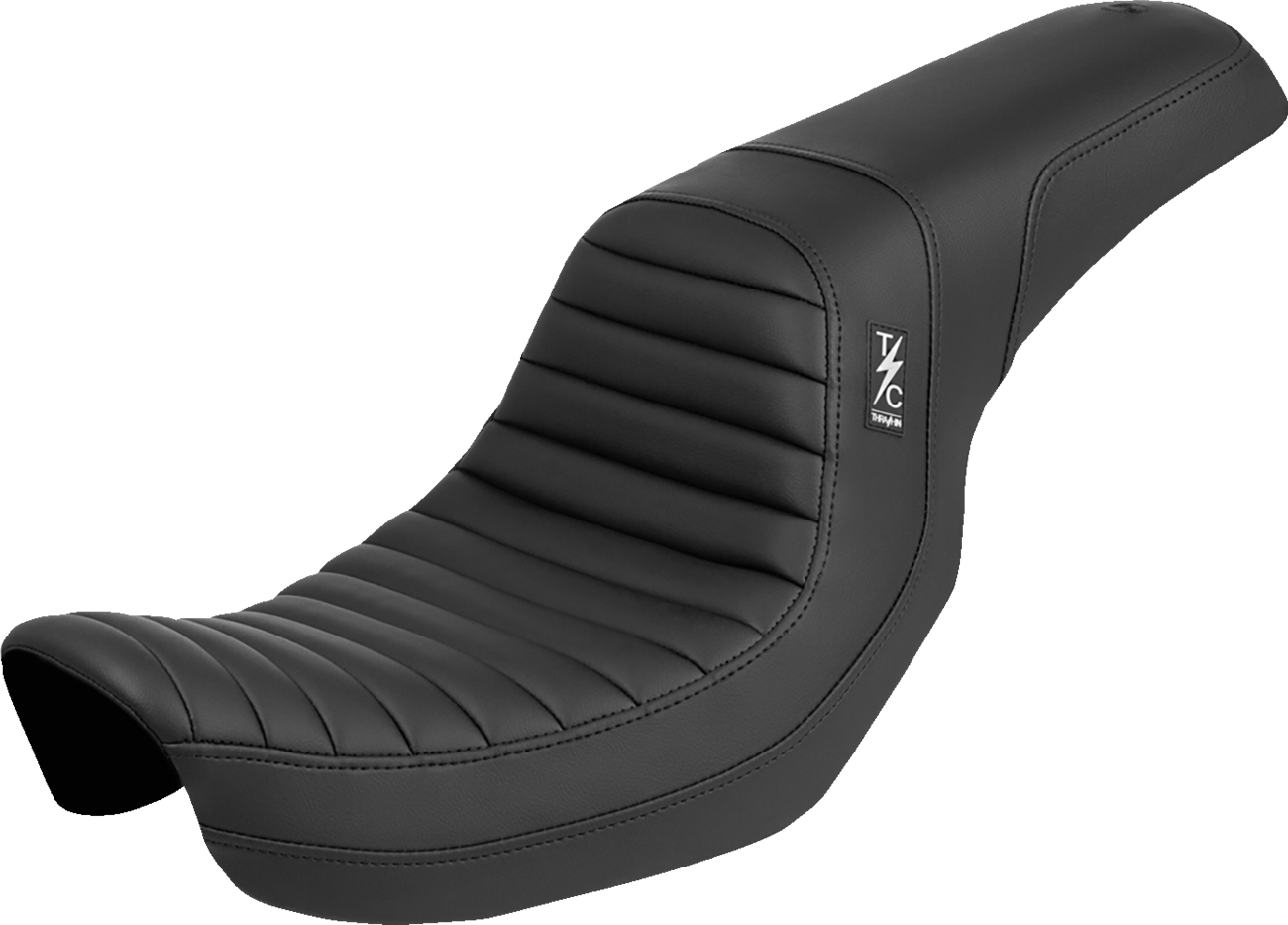 SADDLEMEN Thrashin ' Pro Series Seat - Tuck-n-Roll - Dyna '06-'17