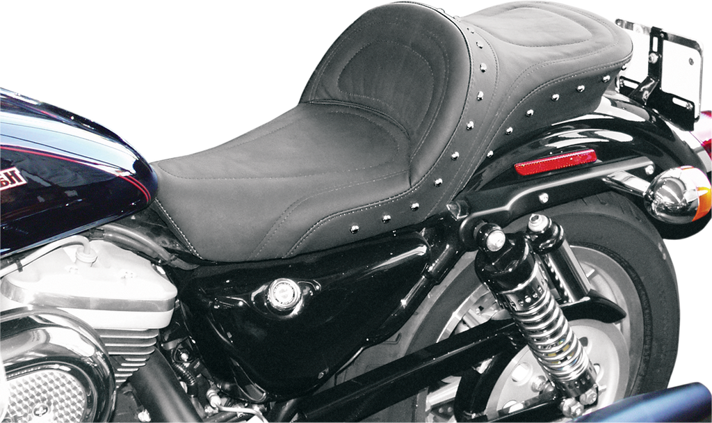 SADDLEMEN Explorer Special Seat - Studded - w/o Backrest - XL '79-'03