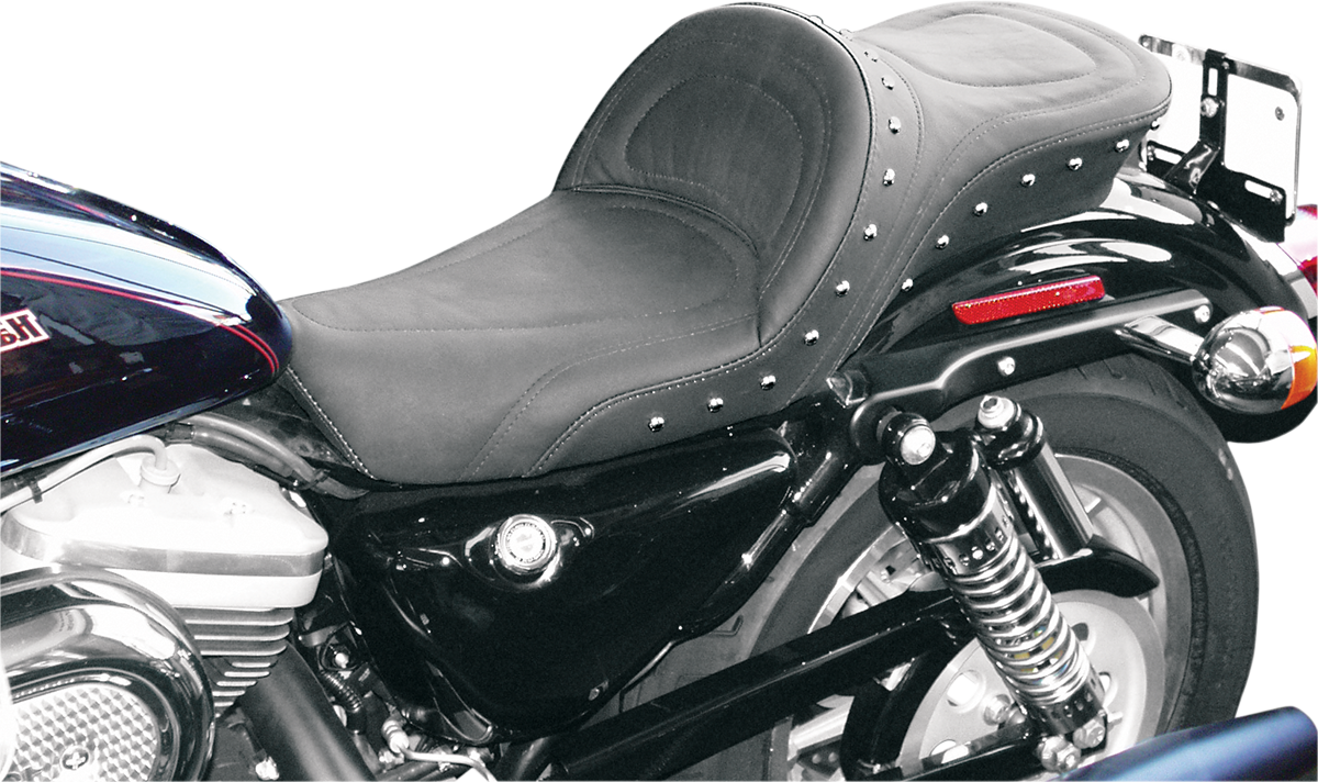 SADDLEMEN Explorer Special Seat - Studded - w/o Backrest - XL '79-'03