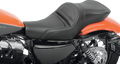 SADDLEMEN Seat - Explorer™ - Without Backrest - Stitched - Black - XL '04-'22