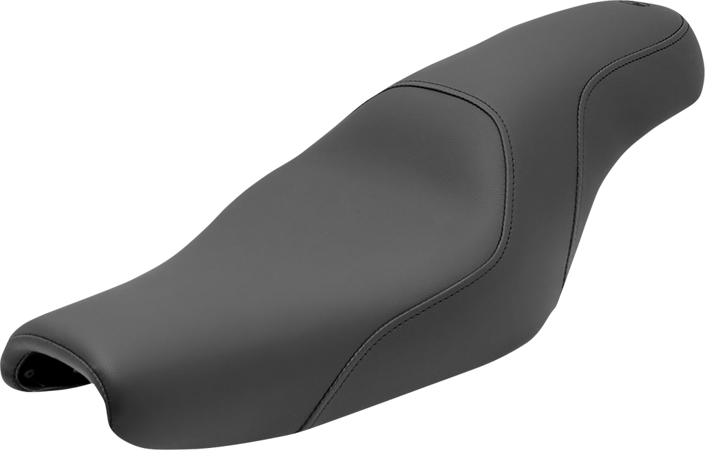 SADDLEMEN Seat - Profiler™ - Black - Smooth - Sportster '04-'22