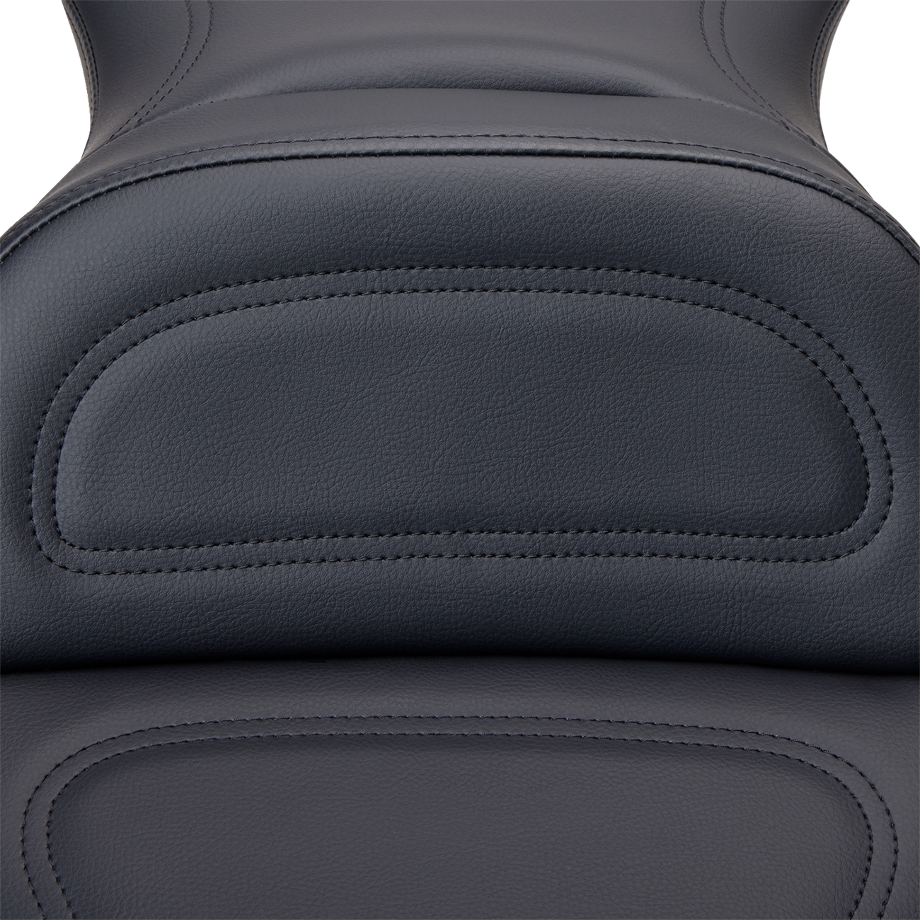 SADDLEMEN Seat - Explorer™ - With Backrest - Stitched - Black - XL '04-'20