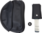 SADDLEMEN Seat - Explorer™ - With Backrest - Stitched - Black - XL '04-'20