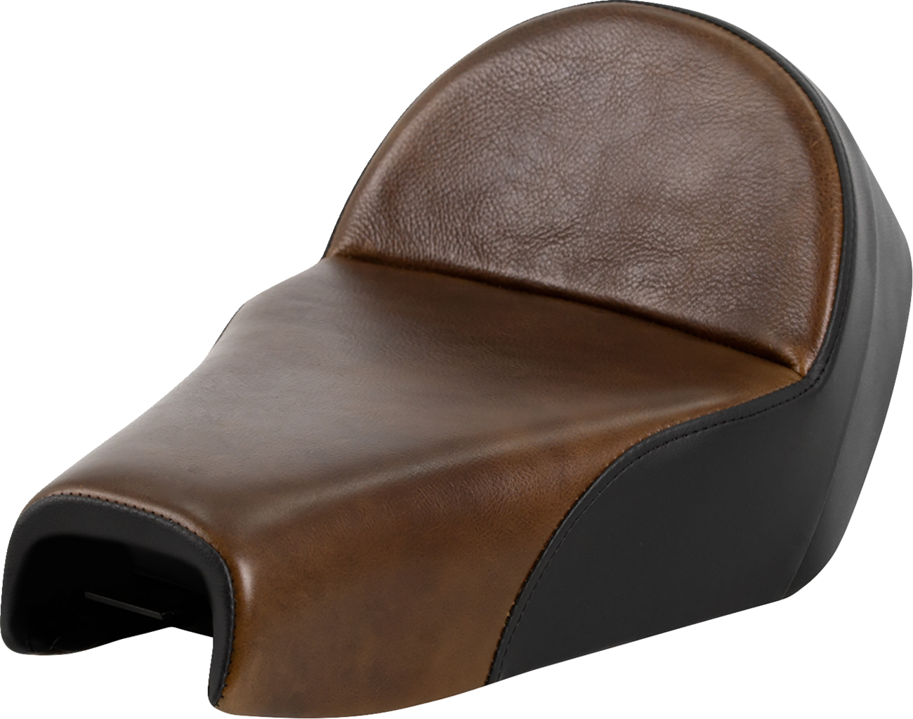 SADDLEMEN Lariat Solo Seat - Distressed Leather - 4.5 Gal Tank - XL '04-'22