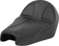 SADDLEMEN Dominator Seat - Black w/ Silver Stitching - XL '04-'22