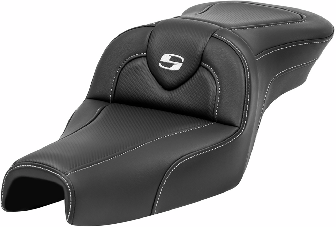 SADDLEMEN Roadsofa™ Seat - without Backrest - Carbon Fiber - XL '04-'22