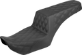 SADDLEMEN Step-Up Seat - Full Lattice Stitch - Nightster '22-'25