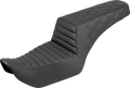 SADDLEMEN Step-Up Seat - Front Tuck-n-Roll/Rear Lattice Stitch - Nightster '22-'25