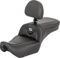 SADDLEMEN RoadSofa™ Seat - with Backrest - Carbon Fiber - RH975 '22-'25