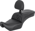 SADDLEMEN RoadSofa™ Seat - with Backrest - Black - RH975 '22-'25
