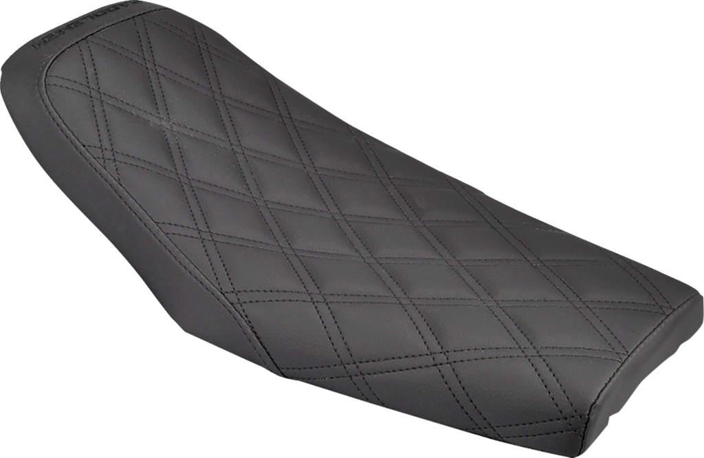 SADDLEMEN Eliminator Seat - Black - Lattice Stitched