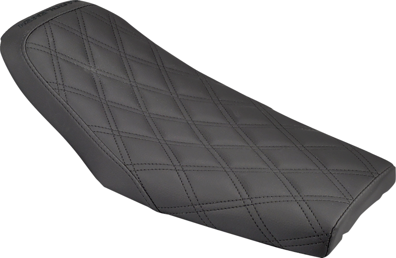 SADDLEMEN Eliminator Seat - Black - Lattice Stitched