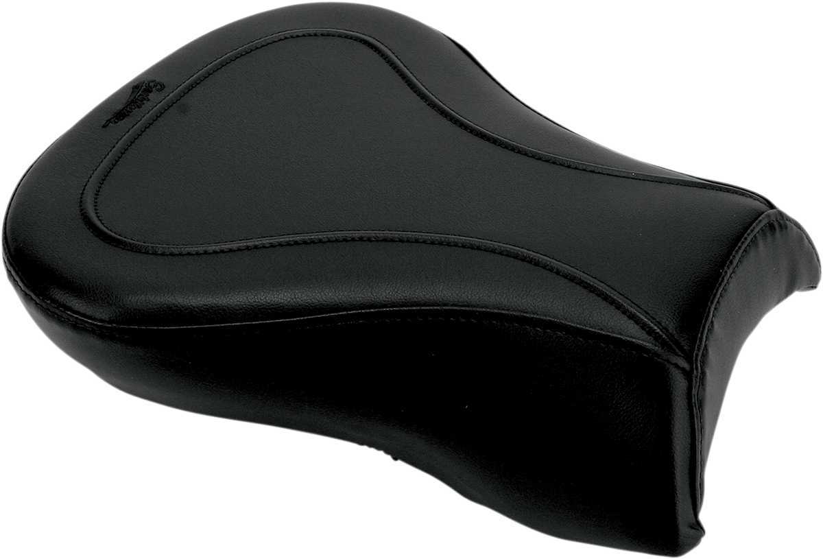 SADDLEMEN Renegade™ Deluxe Pillion Pad - Black Piping - VTX