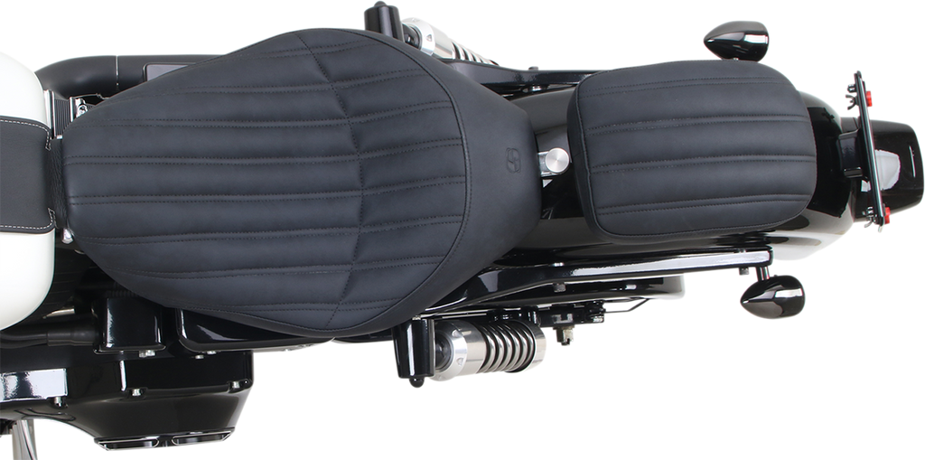 SADDLEMEN Detachable Pillion Pad - Knuckle - 7"
