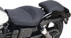 SADDLEMEN Detachable Pillion Pad - Knuckle - Contoured - 9"